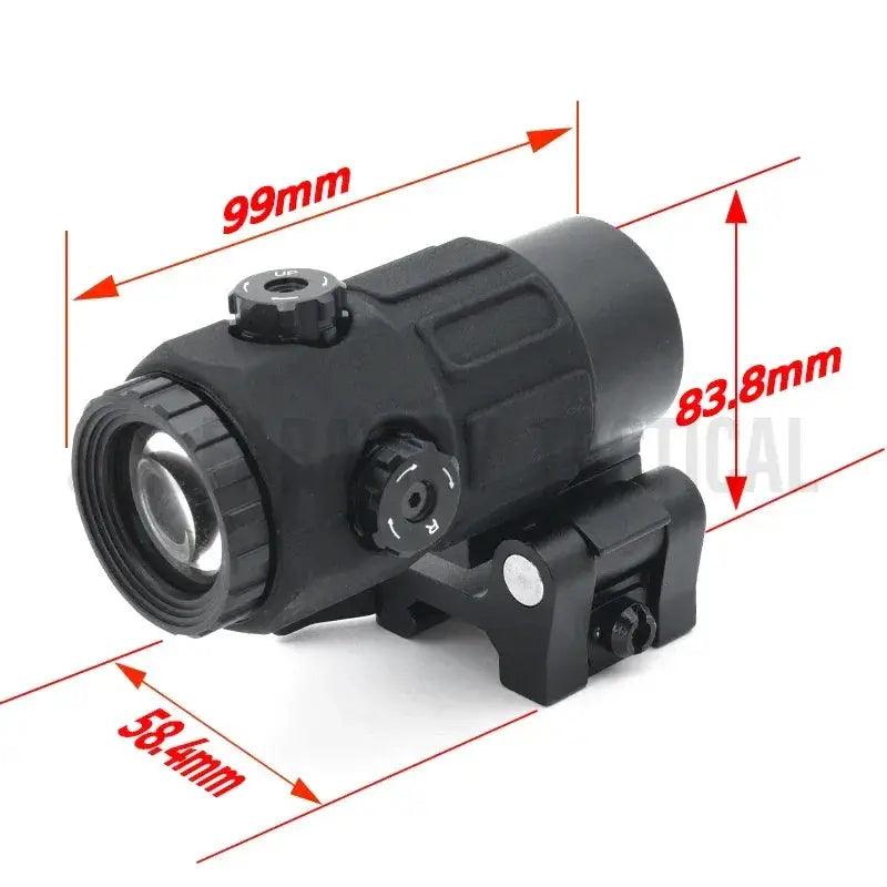  5X Magnifier Sight With Side Quick Detach Rifle Mount -  ToylandEU™