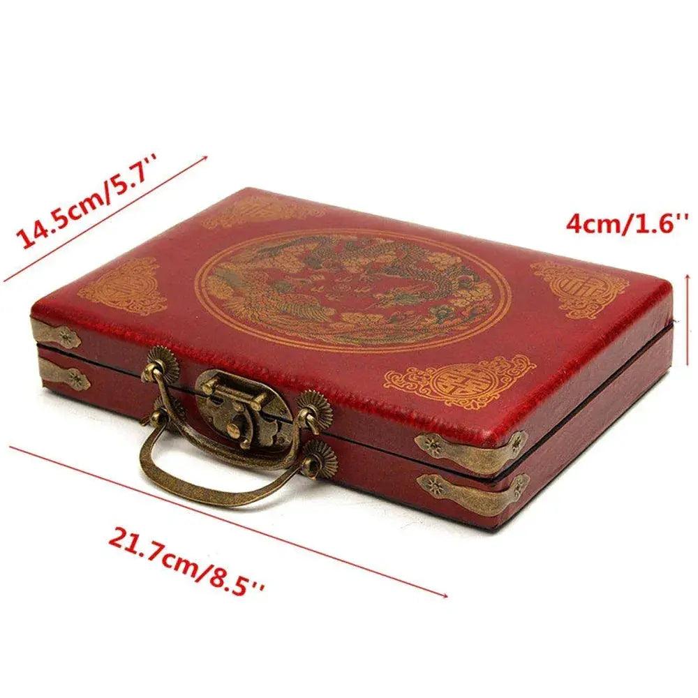  Mahjong Set Portable 144 Tiles With Box Camping -  ToylandEU™