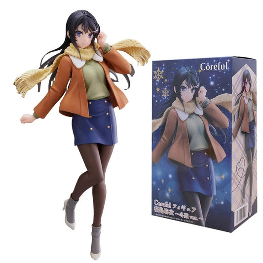  Mai Sakurajima Bunny Girl PVC Figure|22 cm|Toylandeu™ 