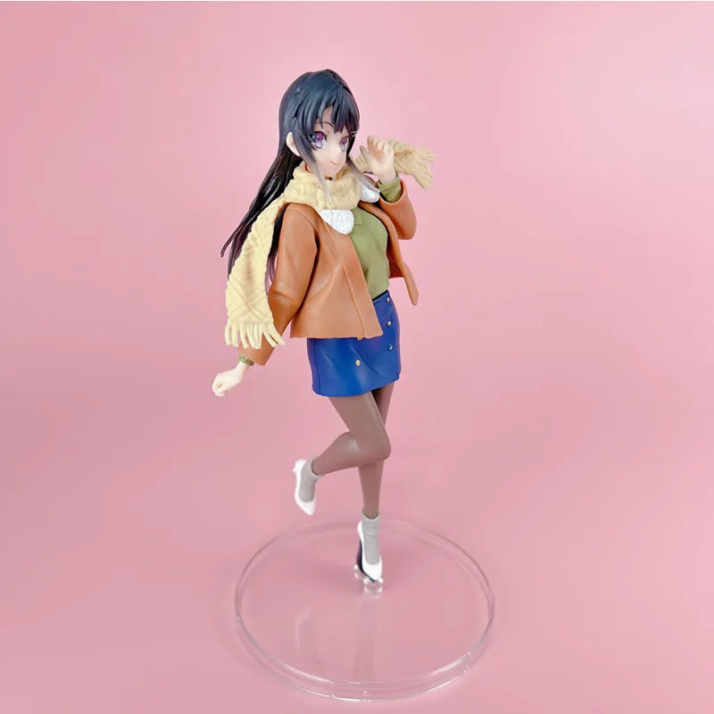  Mai Sakurajima Bunny Girl PVC Figure|22 cm|Toylandeu™ 