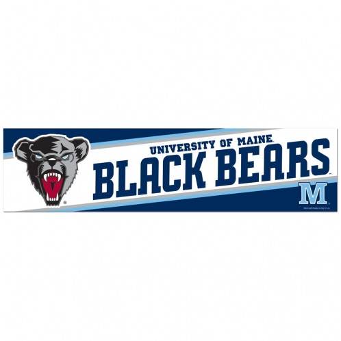 Maine Black Bears Decal 3x12 Bumper Strip Style Official - ToylandEU