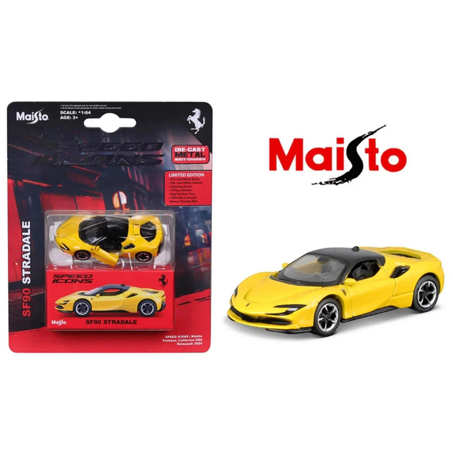 Maisto 1:64 Speed Icons Assorted Models 2025 - ToylandEU