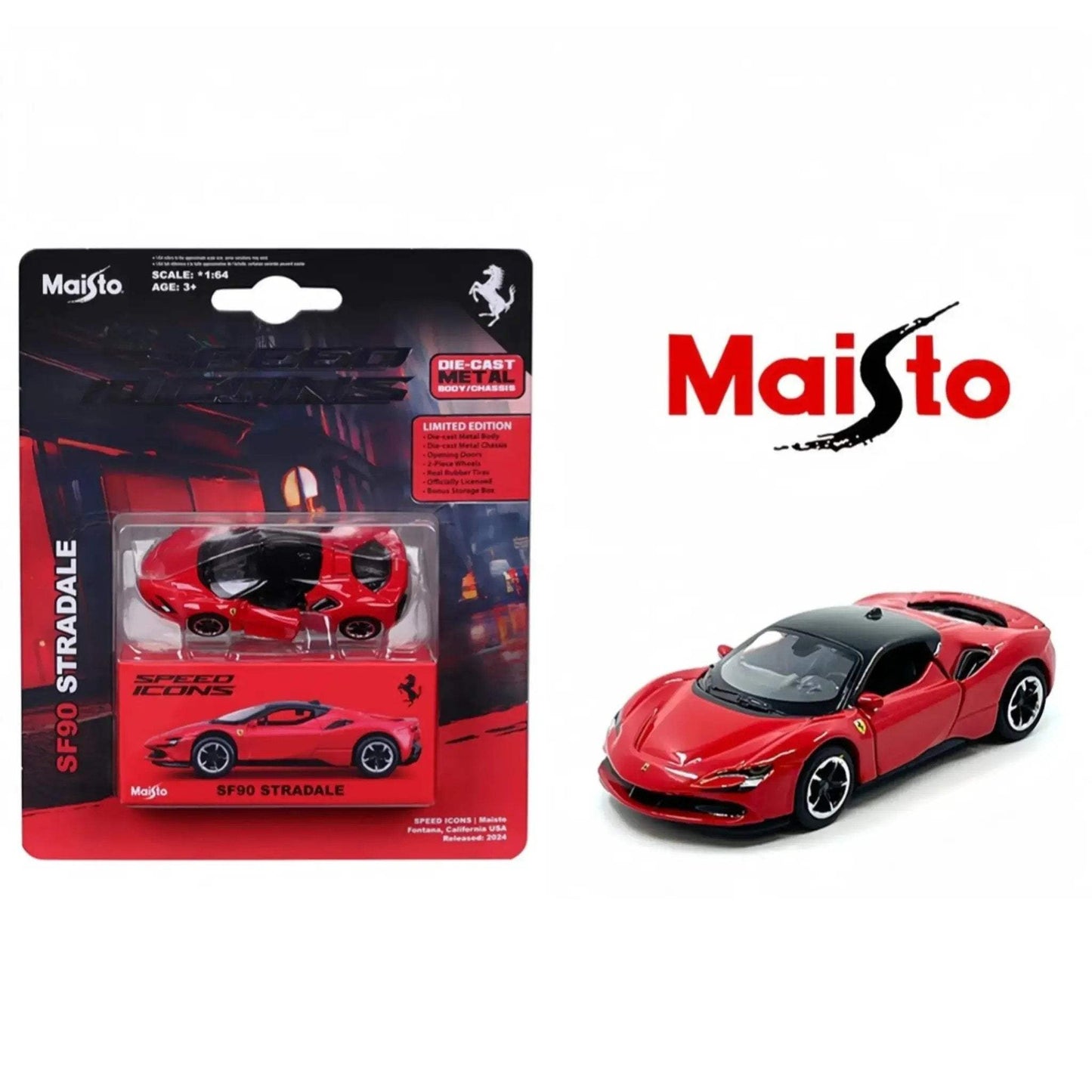 Maisto 1:64 Speed Icons Assorted Models 2025 - ToylandEU