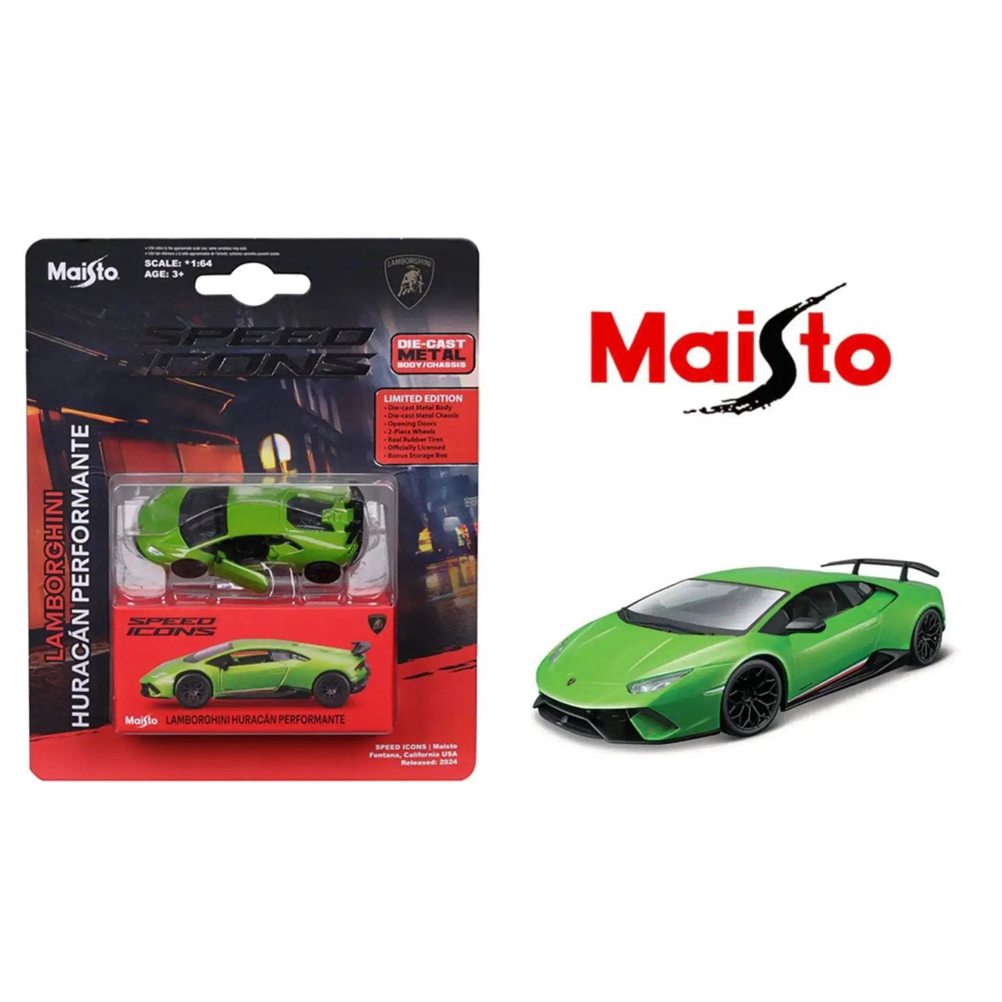 Maisto 1:64 Speed Icons Assorted Models 2025 - ToylandEU