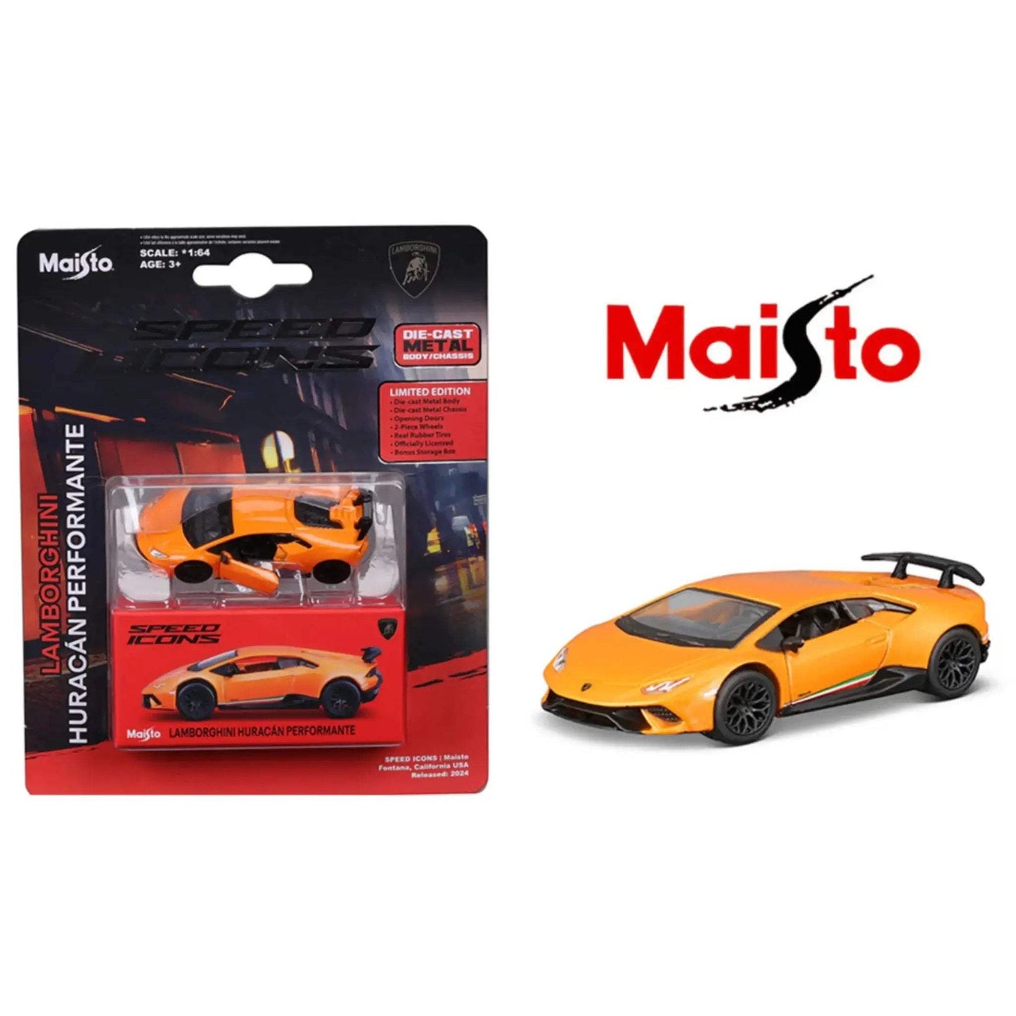 Maisto 1:64 Speed Icons Assorted Models 2025 - ToylandEU