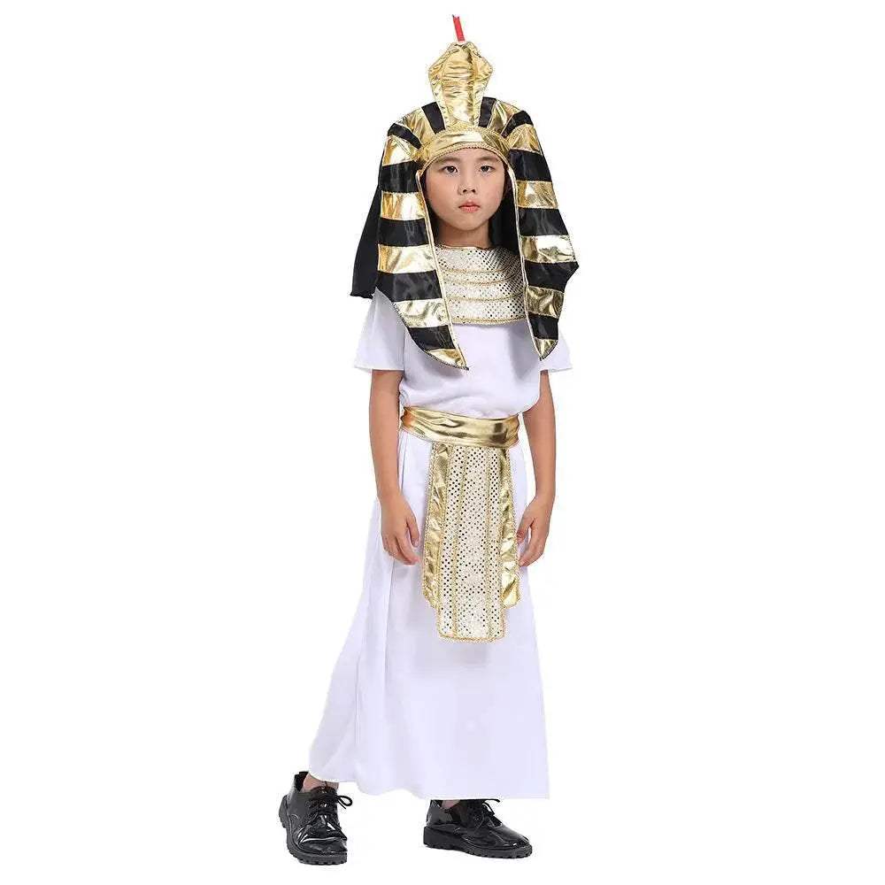 Majestic Pharaoh Costume for Kids - Perfect for Halloween & Performances - ToylandEU