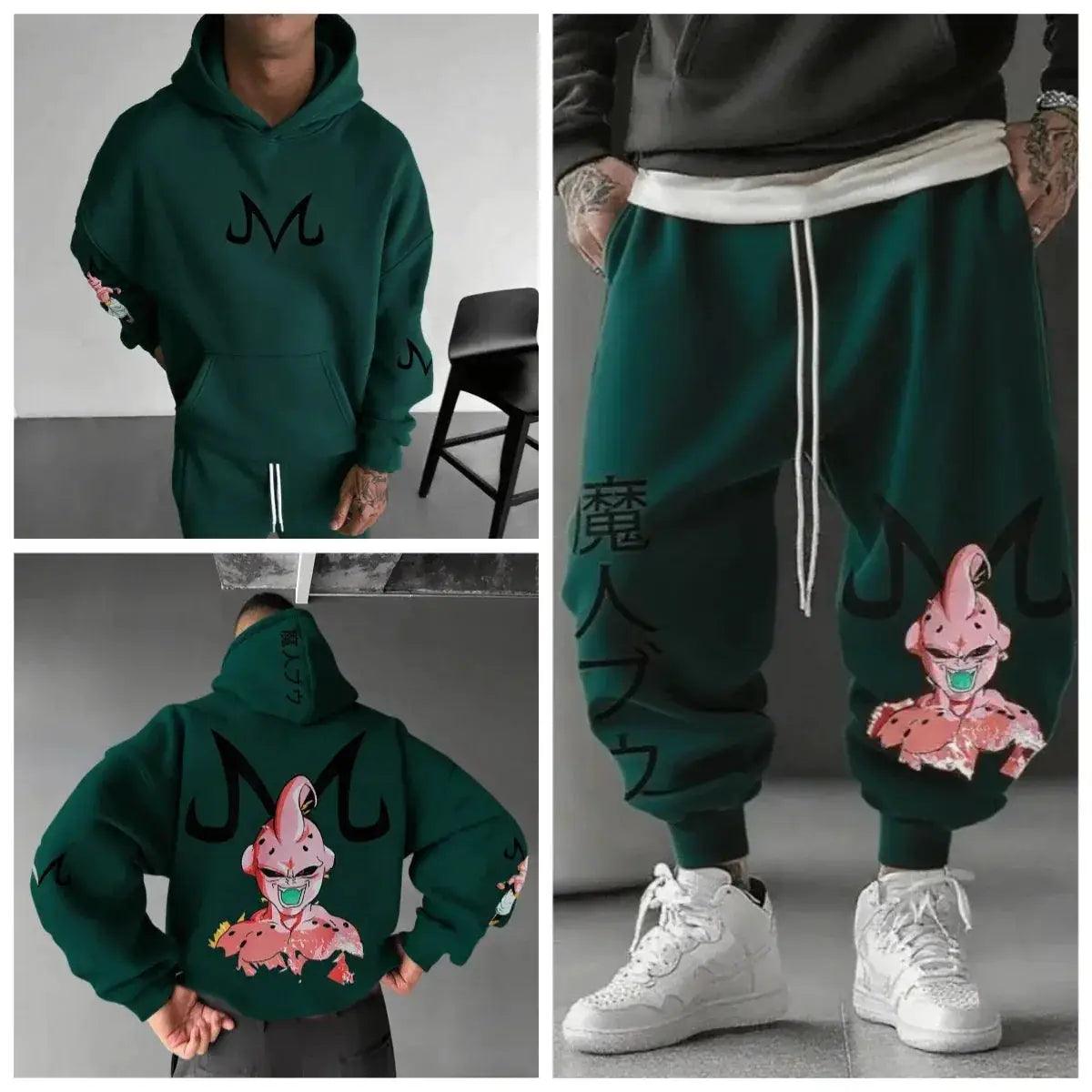  Majin Buu Cotton Hoodie Set Unisex Graphic Print Cosplay -  ToylandEU™