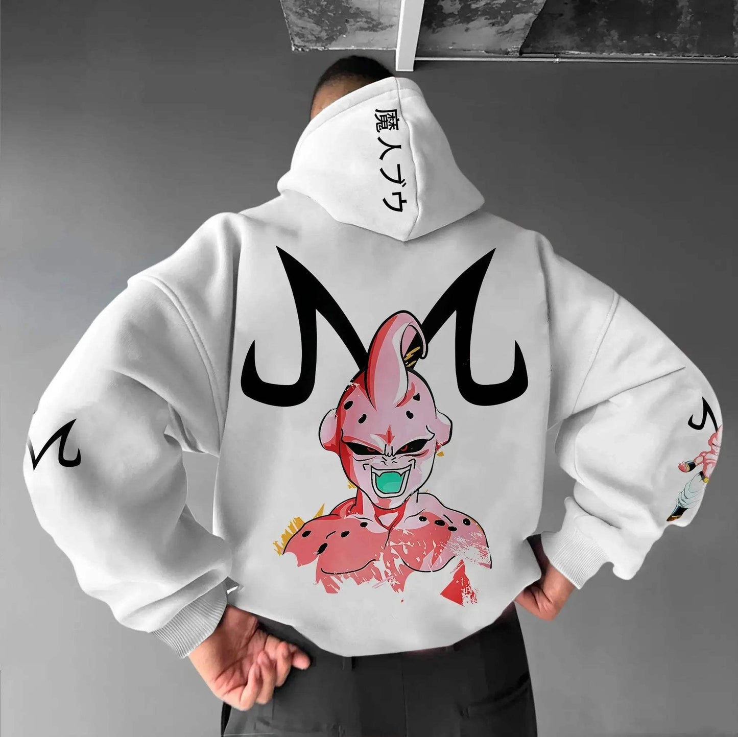 Majin Buu Dragon Ball Z Hoodie Unisex Cotton Breathable Comfort - ToylandEU