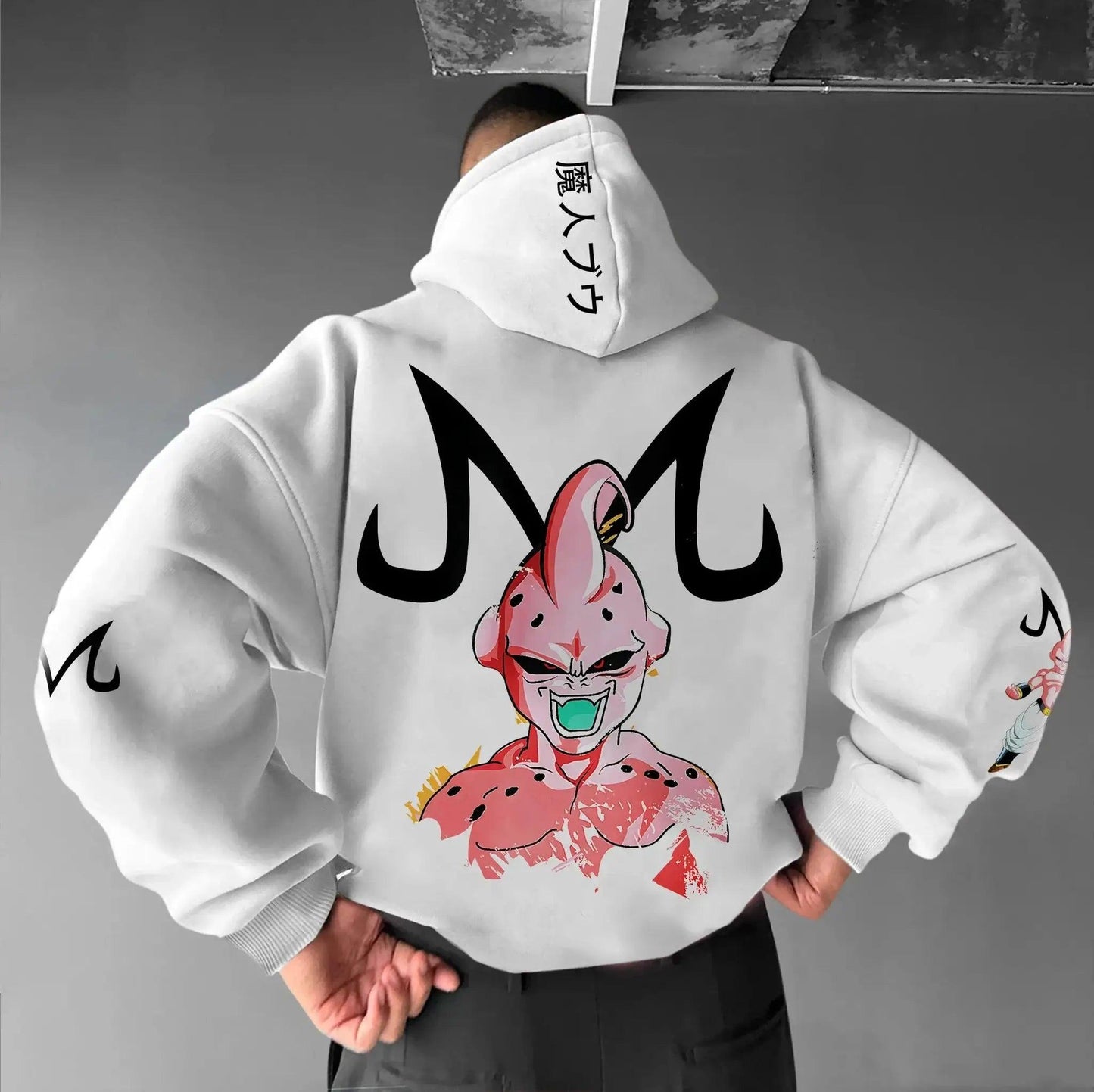  Majin Buu Hoodie Dragon Ball Z Breathable Cotton -  ToylandEU™