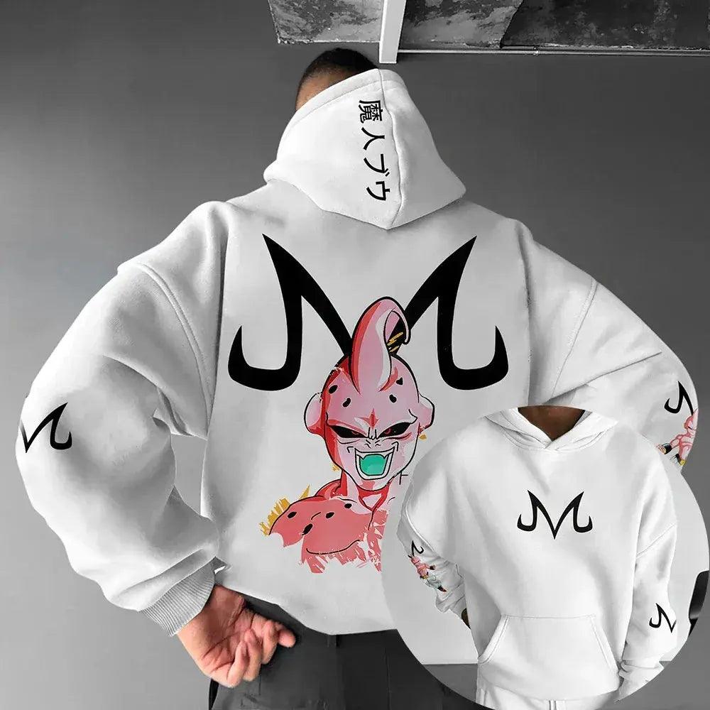  Majin Buu Hoodie Dragon Ball Z Breathable Cotton -  ToylandEU™