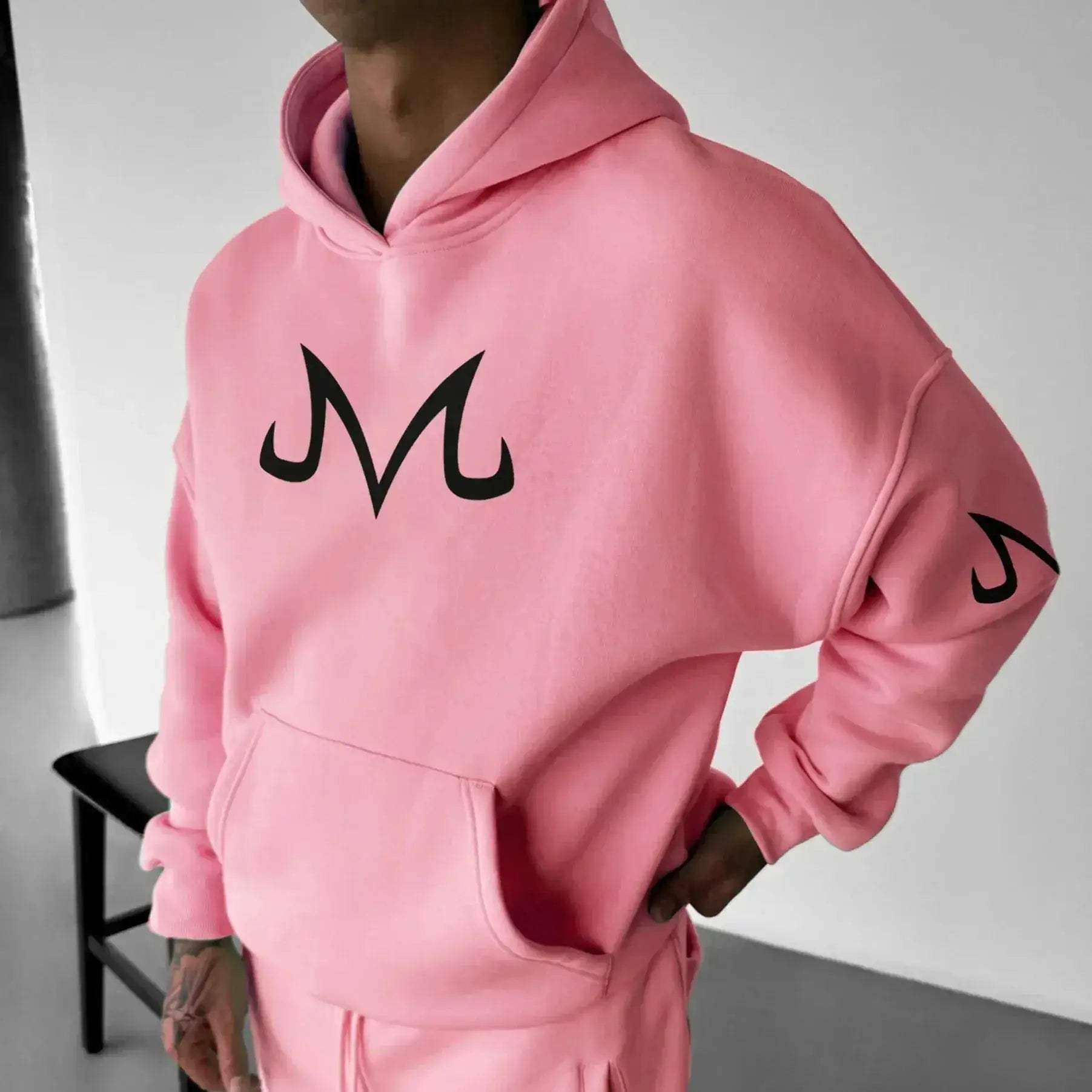 Majin Buu Hoodie Set Dragon Ball Anime Cotton Joggers - ToylandEU