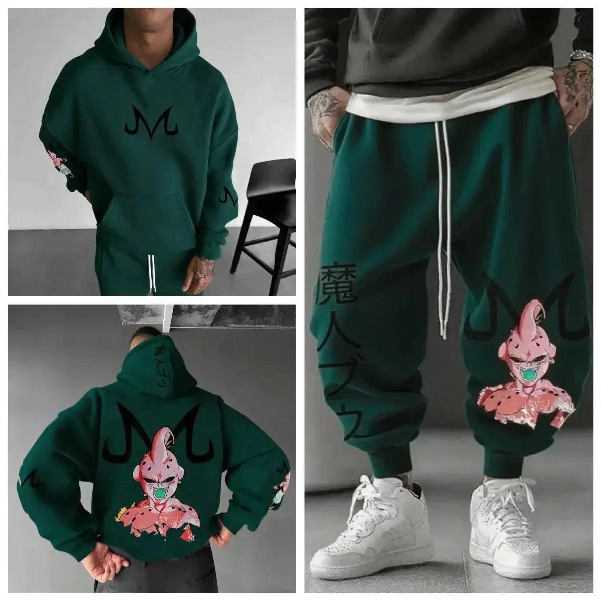  Majin Buu Hoodie Set Dragon Ball Cosplay Cotton -  ToylandEU™