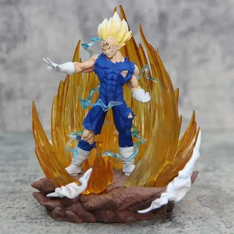 Majin Vegeta LED Figure Dragon Ball Z Collectible 6 Inch - ToylandEU
