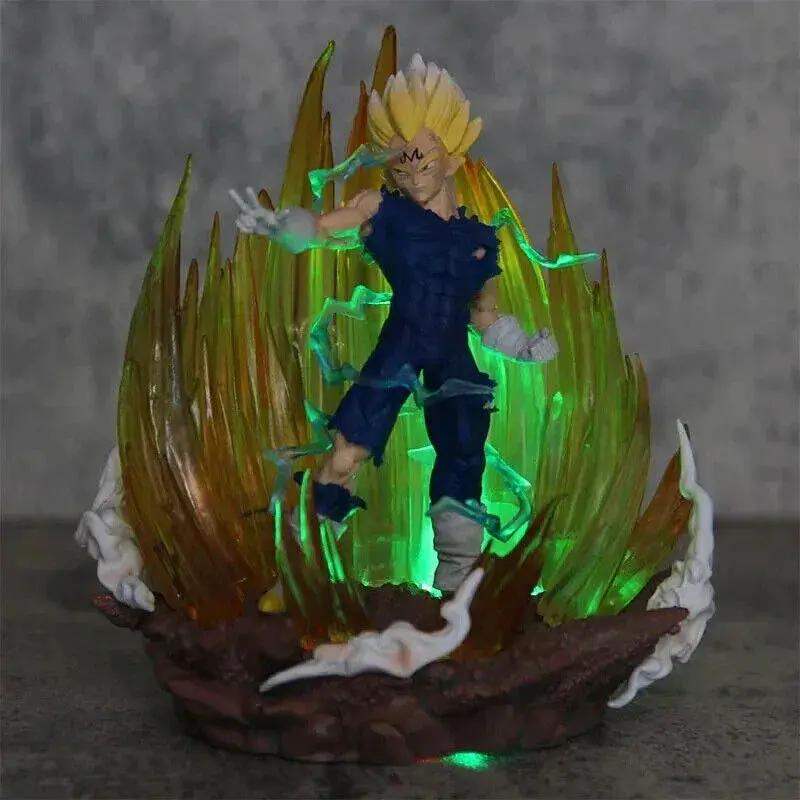 Majin Vegeta LED Figure Dragon Ball Z Collectible 6 Inch - ToylandEU