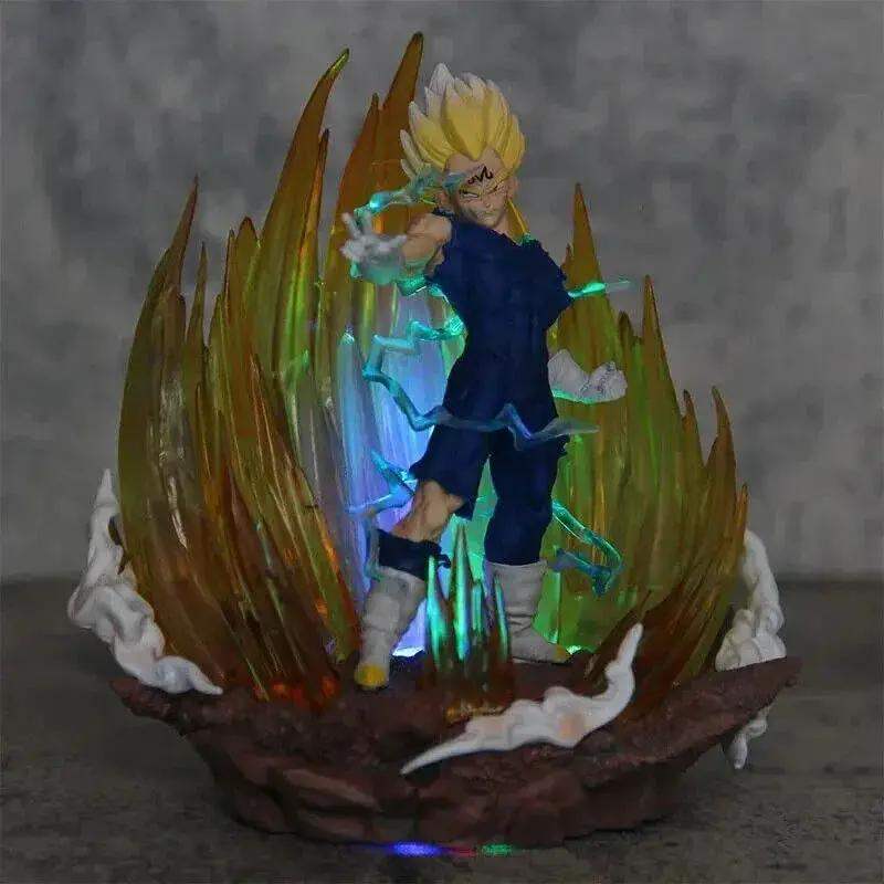 Majin Vegeta LED Figure Dragon Ball Z Collectible 6 Inch - ToylandEU