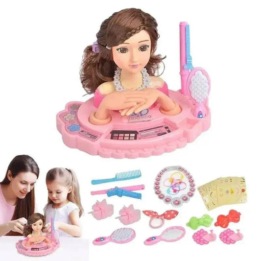  Kids Makeup Beauty Toys For Girls Half Body Doll Gift -  ToylandEU™