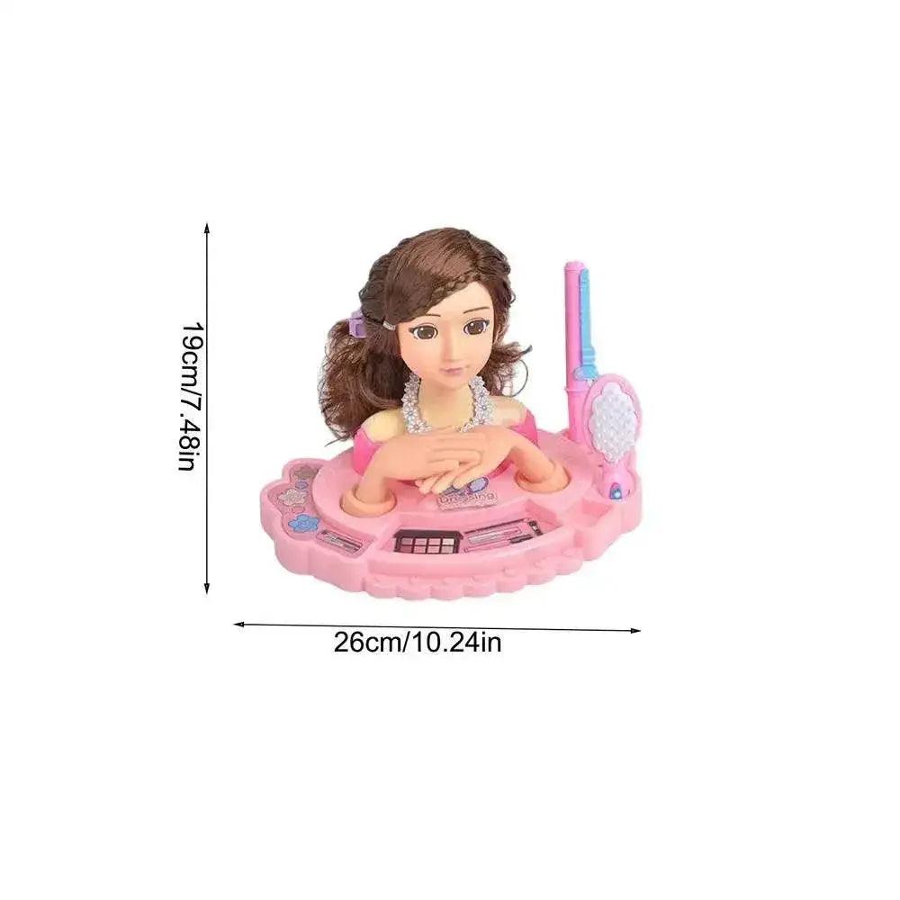  Kids Makeup Beauty Toys For Girls Half Body Doll Gift -  ToylandEU™