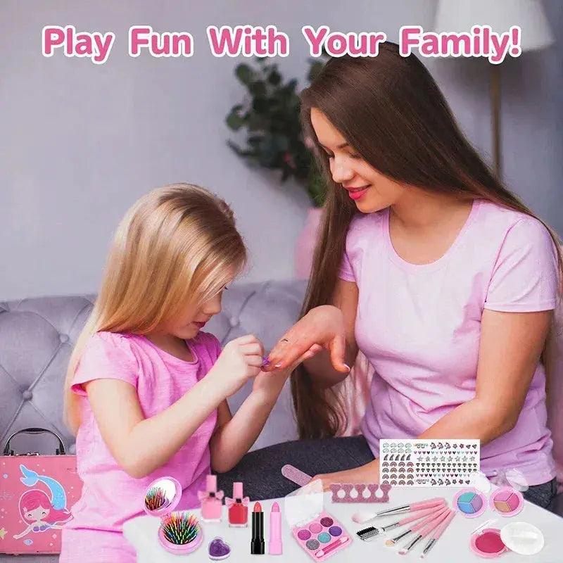  Washable Girls Makeup Set Safe Non Toxic Pretend Play -  ToylandEU™