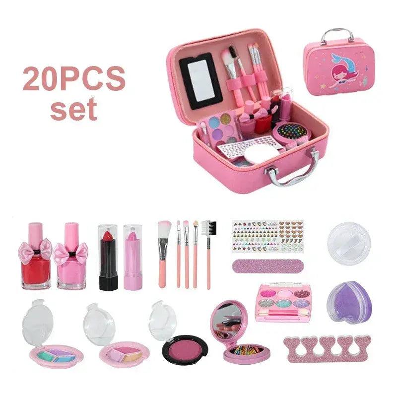  Washable Girls Makeup Set Safe Non Toxic Pretend Play -  ToylandEU™