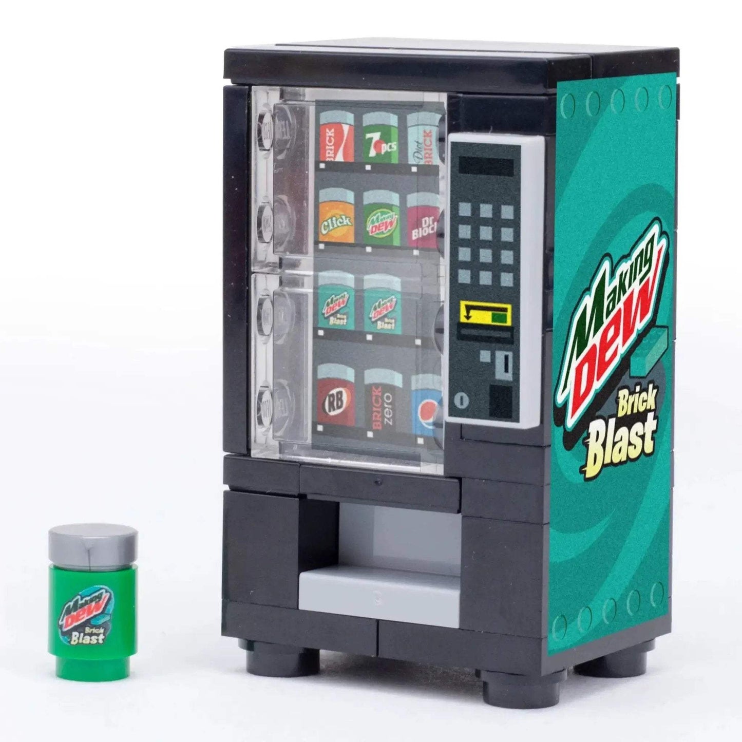 Lego Soda Vending Machine Brick Build With Custom Can - ToylandEU