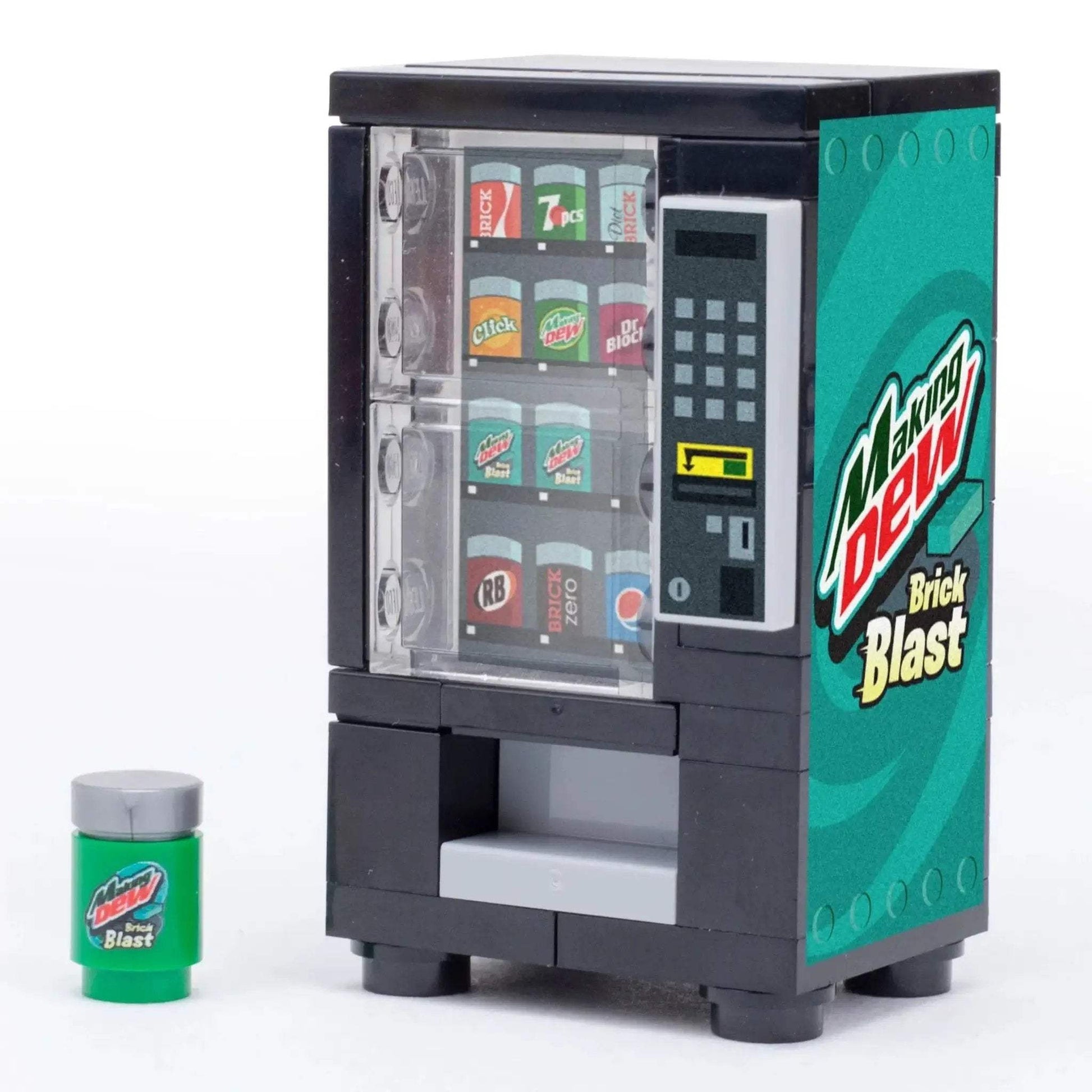 Lego Soda Vending Machine Brick Build With Custom Can - ToylandEU