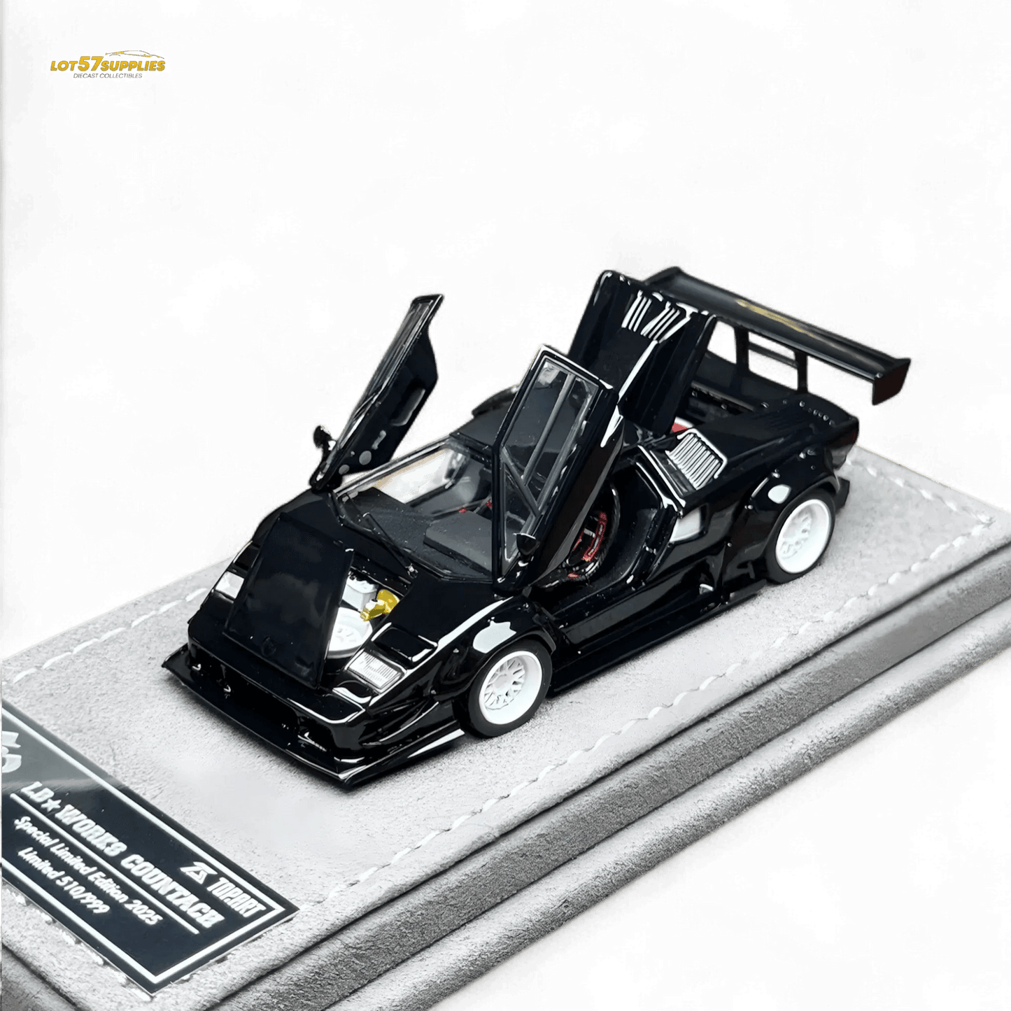 Malaysia Exclusive Liberty Walk Lamborghini Countach LBWK 1 64 Scale - ToylandEU