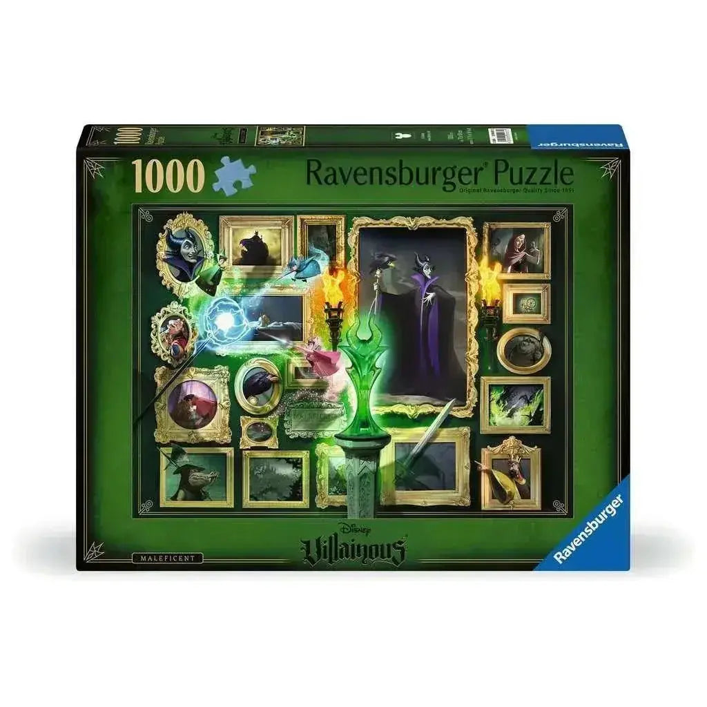 Maleficent Disney Villainous 1000-Piece Jigsaw Puzzle Deluxe - ToylandEU