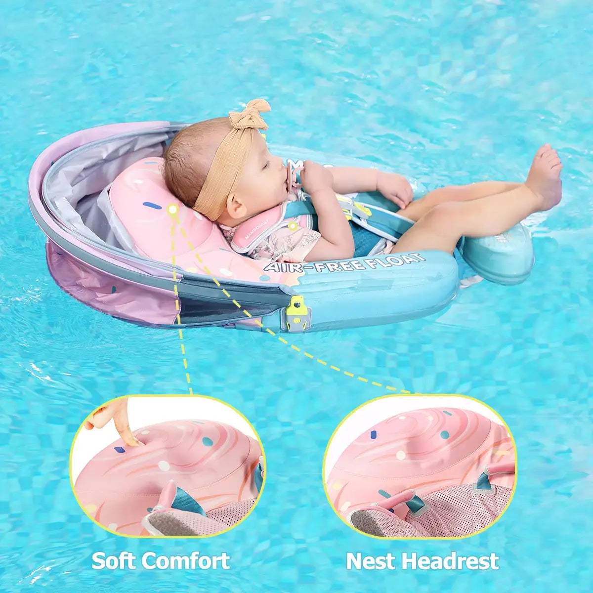  Mambobaby No Inflation Baby Float With Safety Harness -  ToylandEU™