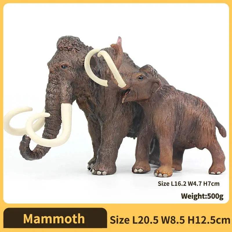  Mammoth Action Figure Realistic Prehistoric Model CE -  ToylandEU™