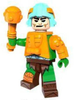 Man-At-Arms Duncan Figure Masters of the Universe LEGO Compatible ABS Plastic Articulated Joints - ToylandEU