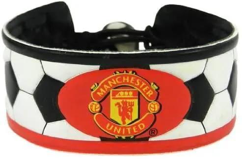  Manchester United Leather Soccer Bracelet With Ceramic Bead -  ToylandEU™