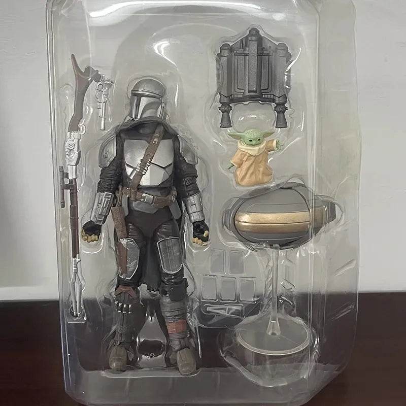 Mandalorian & Baby Yoda Action Figures - Ultimate Star Wars Collectible Set - ToylandEU