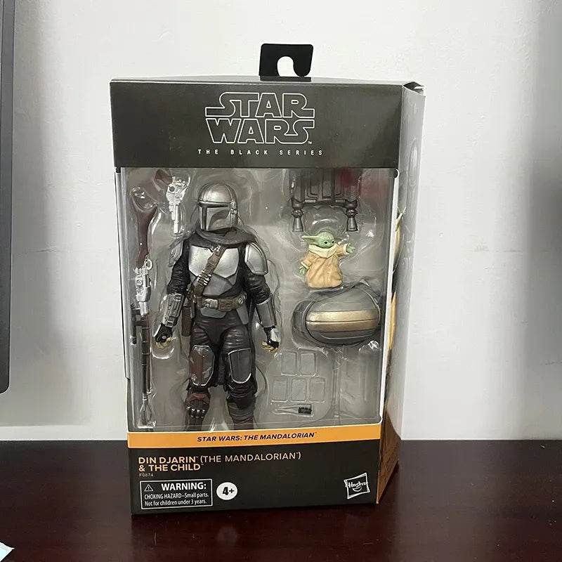 Mandalorian & Baby Yoda Action Figures - Ultimate Star Wars Collectible Set - ToylandEU