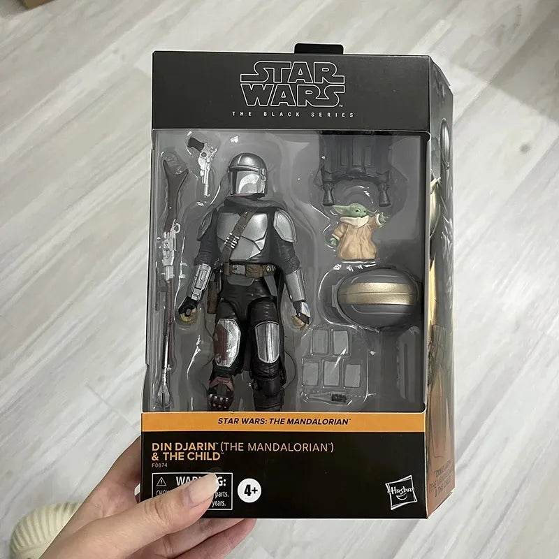 Mandalorian & Baby Yoda Action Figures - Ultimate Star Wars Collectible Set - ToylandEU