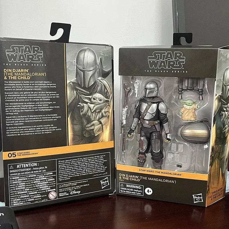 Mandalorian & Baby Yoda Action Figures - Ultimate Star Wars Collectible Set - ToylandEU
