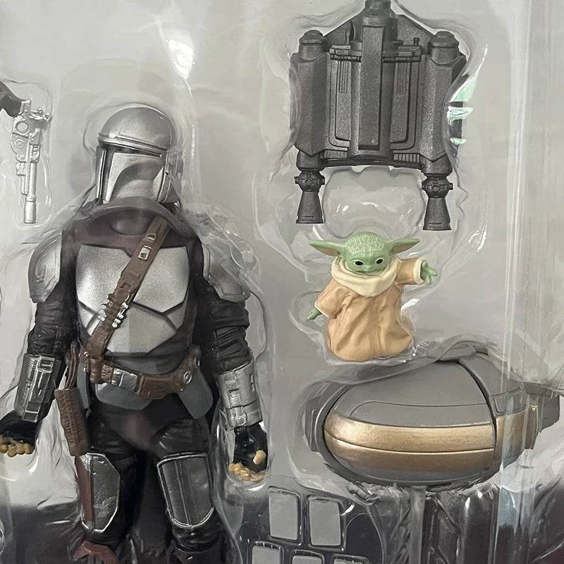 Mandalorian & Baby Yoda Action Figures - Ultimate Star Wars Collectible Set - ToylandEU
