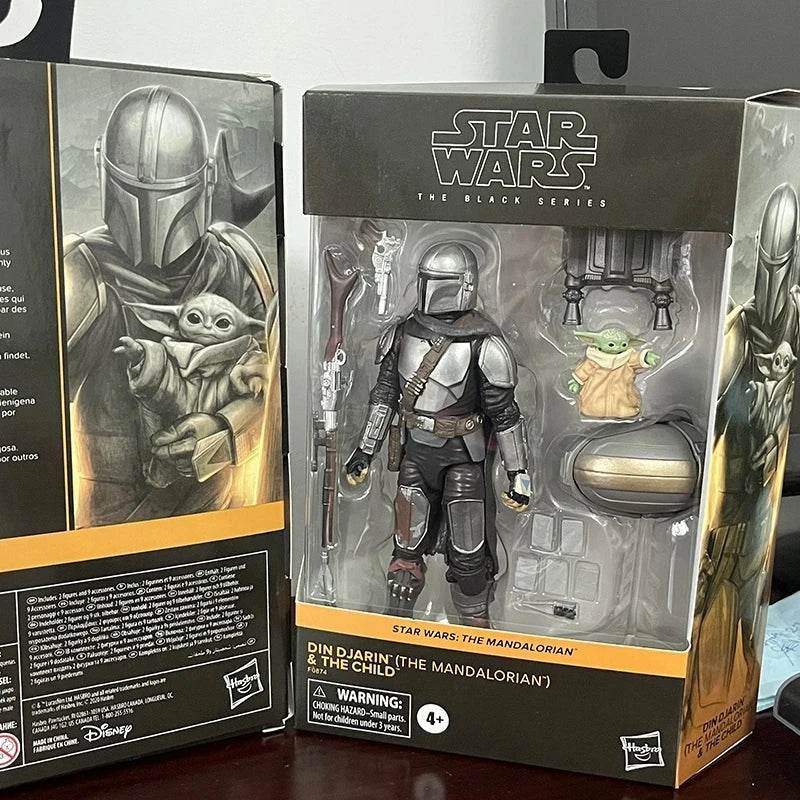 Mandalorian & Baby Yoda Action Figures - Ultimate Star Wars Collectible Set - ToylandEU