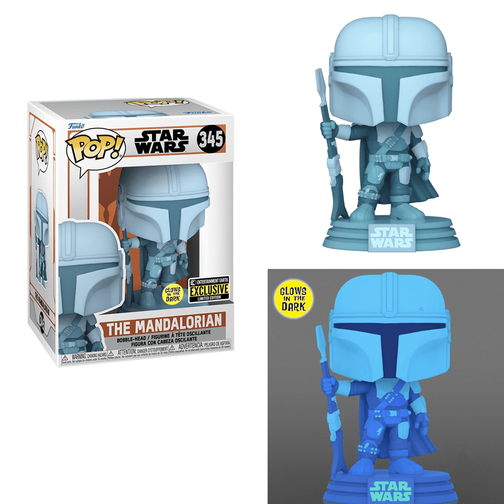 Mandalorian Hologram | Glow In The Dark | Toylandeu™