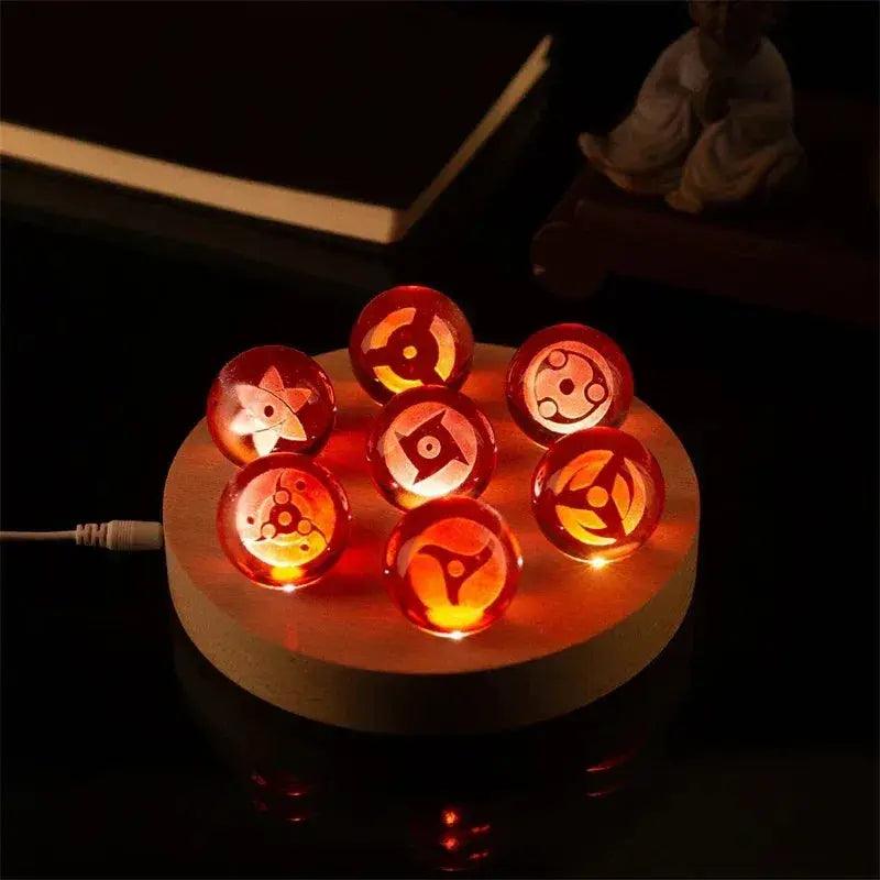  Mangekyo Sharingan Crystal Ball Seven Spheres Glow -  ToylandEU™