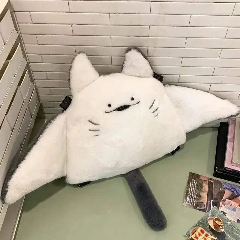 Manta Ray Plush Backpack Cute Shoulder Bag For Kids - ToylandEU