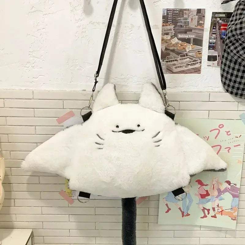 Manta Ray Plush Backpack Cute Shoulder Bag For Kids - ToylandEU