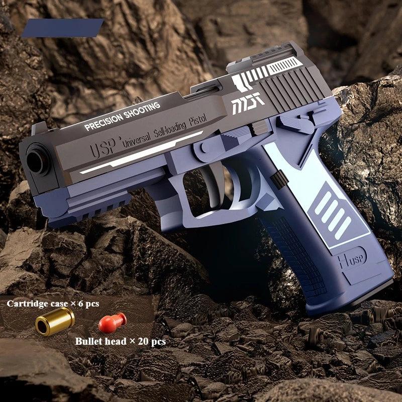 Manual Airsoft Pistol | Soft Bullets | Toylandeu™