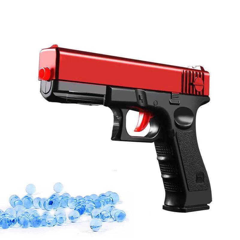Manual G17 Gel Toy Gun With Laser Soft Bullet Airsoft Pistol - ToylandEU