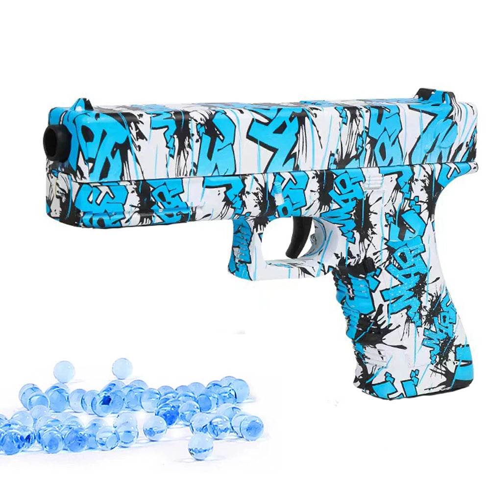 Manual G17 Gel Toy Gun With Laser Soft Bullet Airsoft Pistol - ToylandEU
