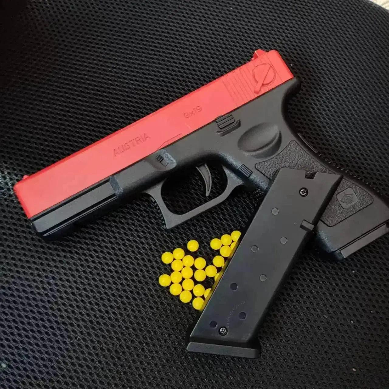  Manual G17 Toy Pistol With Laser Soft Bullet For Kids Gift -  ToylandEU™