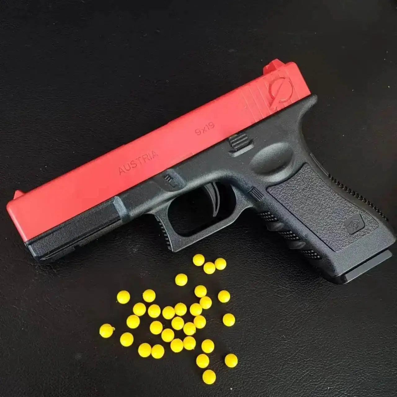  Manual G17 Toy Pistol With Laser Soft Bullet For Kids Gift -  ToylandEU™