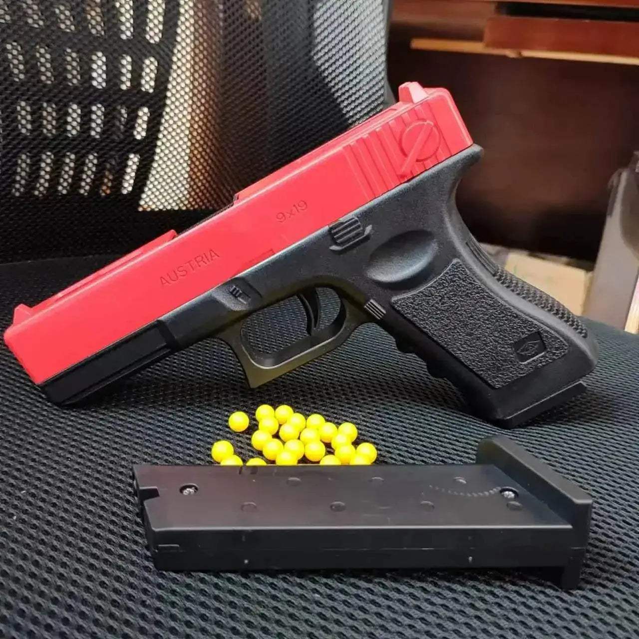 Manual G17 Toy Pistol With Laser Soft Bullet For Kids Gift -  ToylandEU™