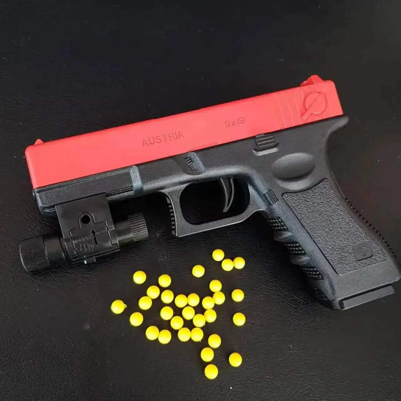  Manual G17 Toy Pistol With Laser Soft Bullet For Kids Gift -  ToylandEU™