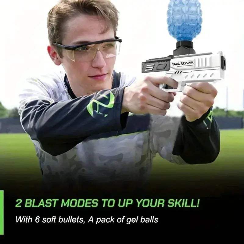 Manual Gel Ball Blaster Toy Gun For Safe Foam Play - ToylandEU