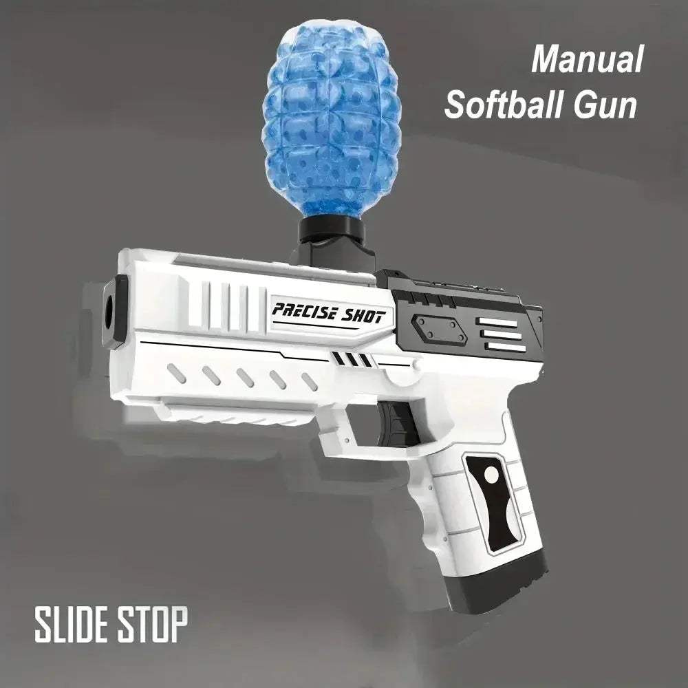 Manual Gel Ball Blaster Toy Gun For Safe Foam Play - ToylandEU